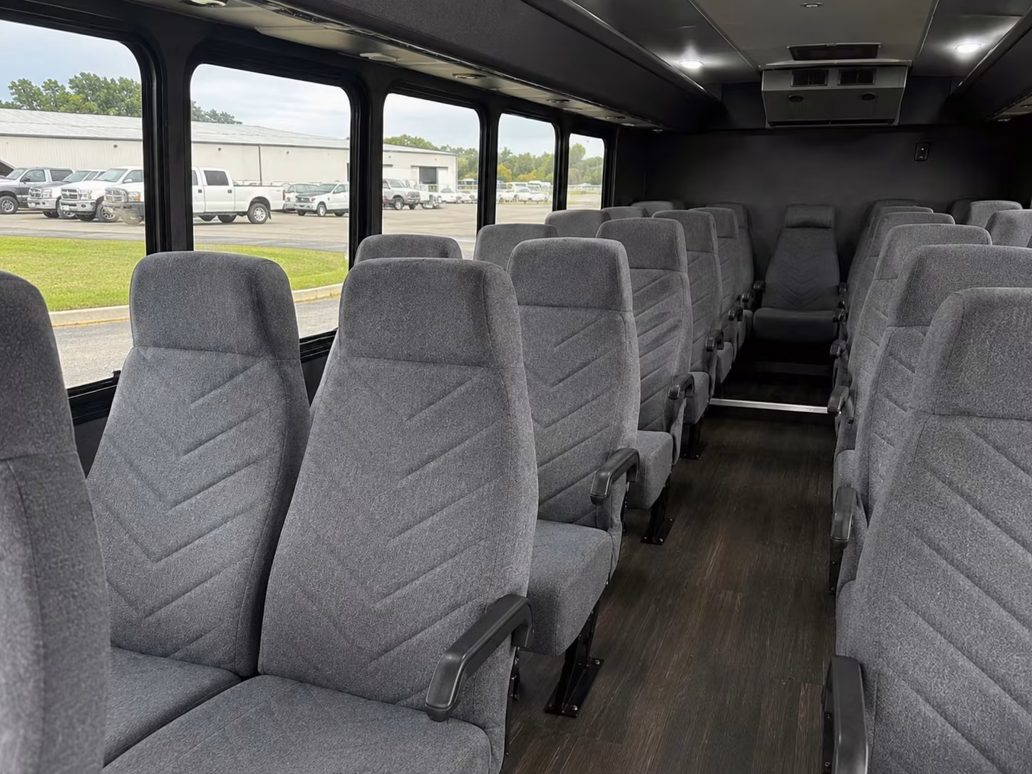 20 passenger minibus inside