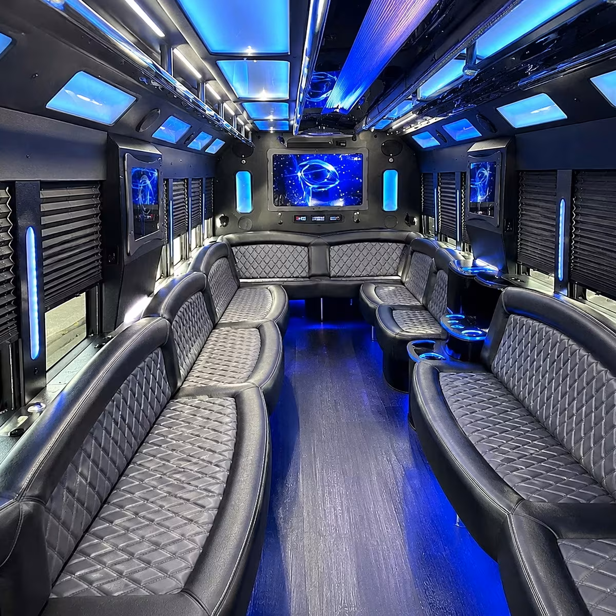 party bus interior