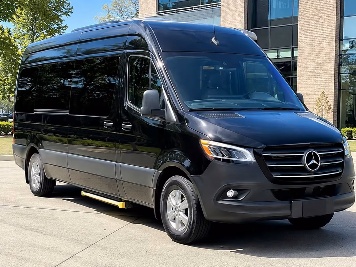 sprinter van with driver